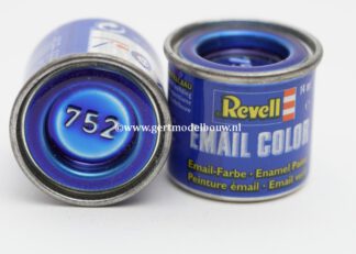 Revell 752 blauw clear modelbouwverf en hobbyverf