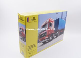 Heller Volvo F12-20 Globetrotter & Container Semi Trailer