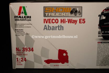 Italeri 3934 IVECO HI-WAY E5 ABARTH ( NIEUW ) - Afbeelding 2