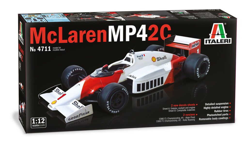 ITALERI 4711 MCLAREN MP4 1:12 NIEUW!!!!