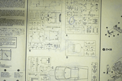 ITALERI 672 Ferrari Testarossa OUTLET (lees omschrijving) - Afbeelding 2