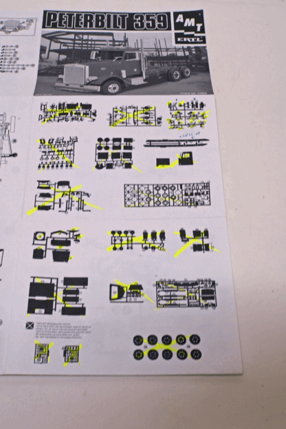 AMT ERTL 31005 PETERBILT 359 OUTLET >> LEES OMSCHRIJVING! - Afbeelding 6