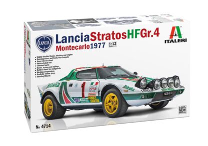 ITALERI 4714 LANCIA STRATOS HF GR4 MONTE CARLO 1977 1:12
