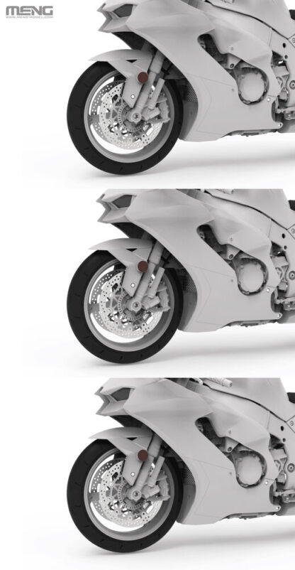 MENG MT-007 KAWASAKI NINJA ZX-10R 1:9 -VOORVERKOOP- - Afbeelding 8