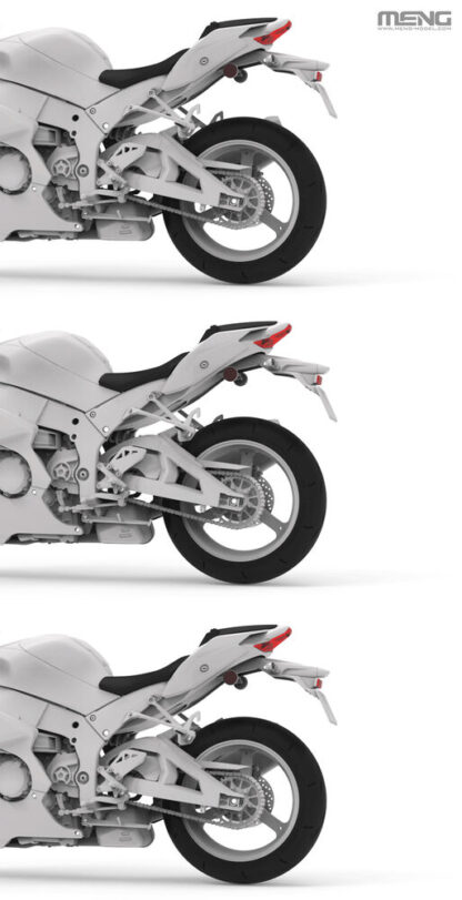 MENG MT-007 KAWASAKI NINJA ZX-10R 1:9 -VOORVERKOOP- - Afbeelding 9