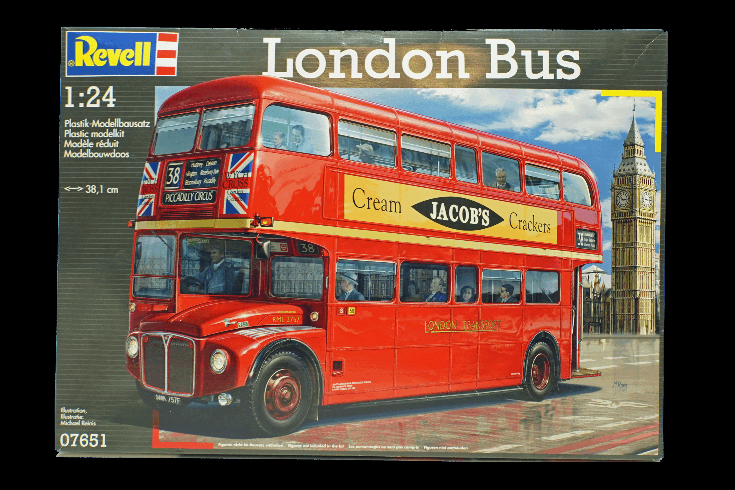 Revell 07651 London Bus modelbouw 1:24 van Revell