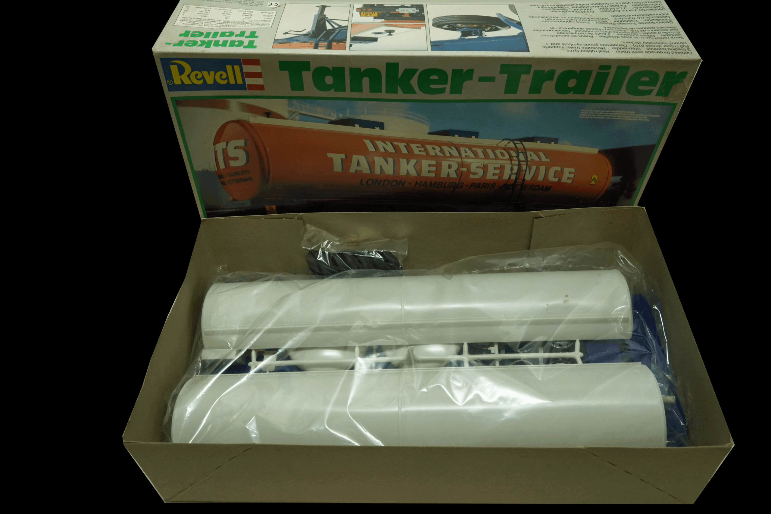 REVELL 7431 TANKER TRAILER SCHAAL 1:25 -LEES OMSCHRIJVING- - Afbeelding 2