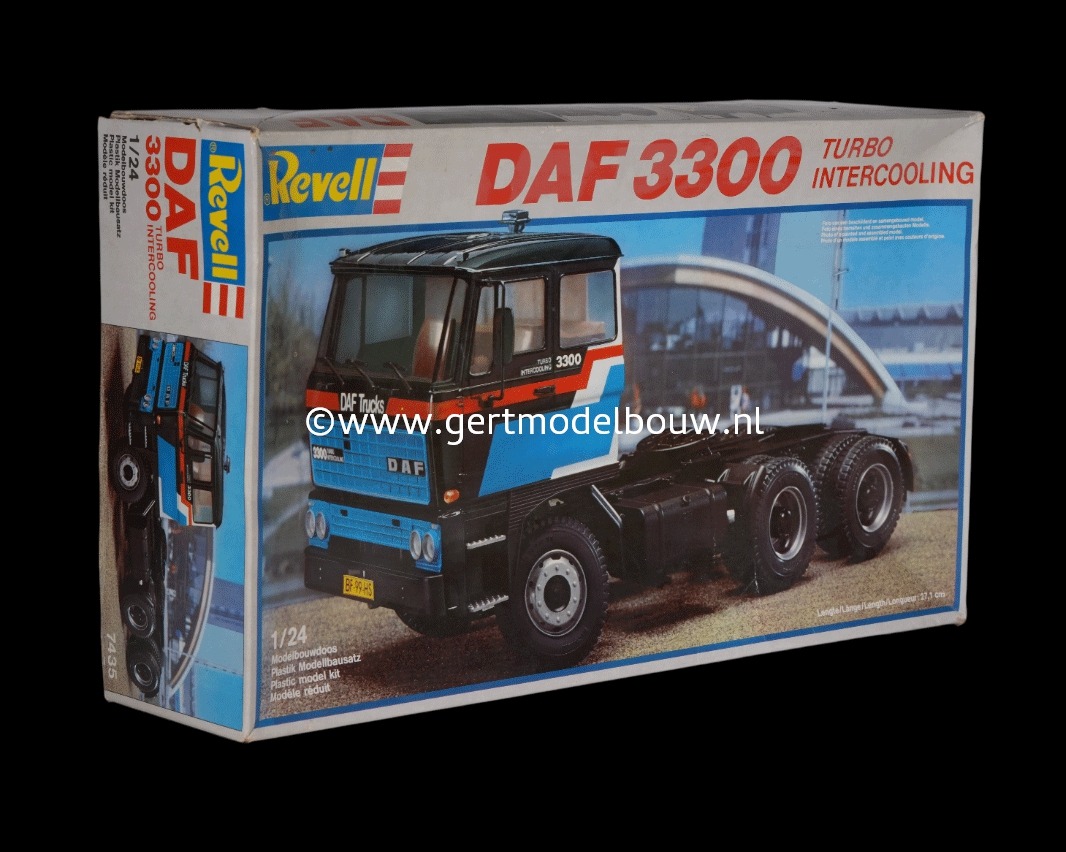 REVELL 7435 DAF 3300 TURBO INTERCOOLING 1:24 ( LEES OMSCHRIJVING) - Afbeelding 2
