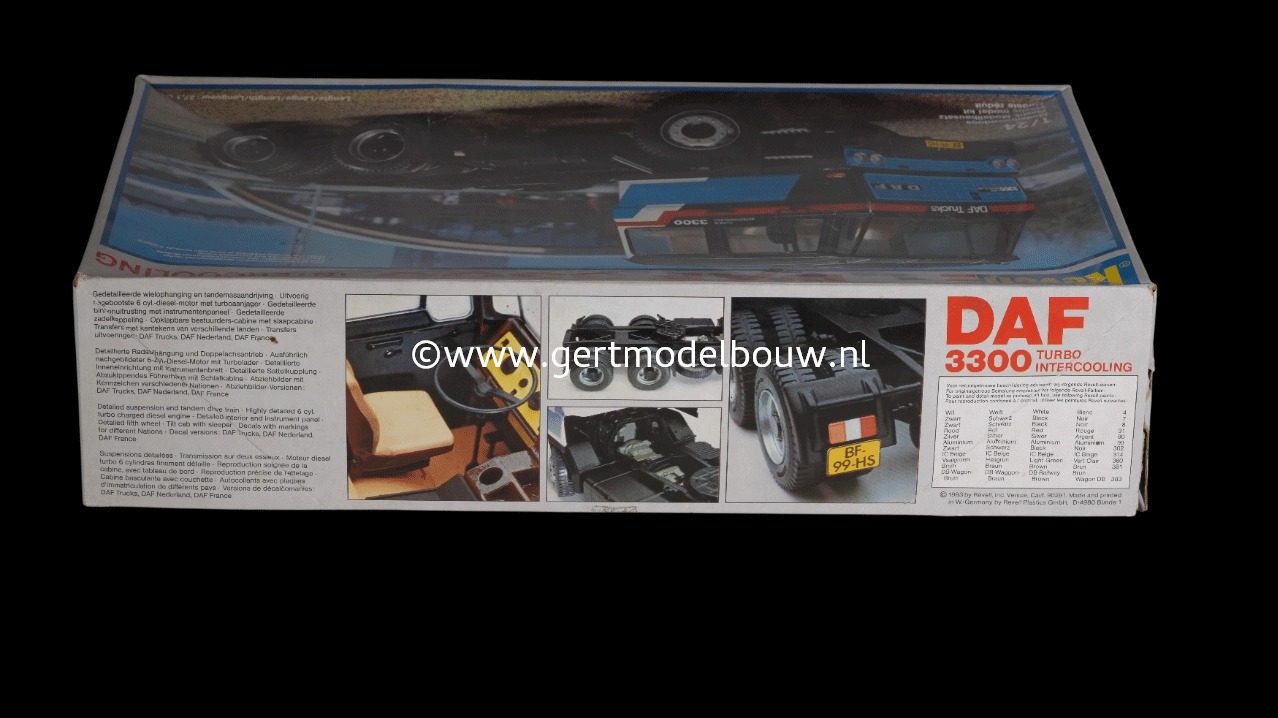 REVELL 7435 DAF 3300