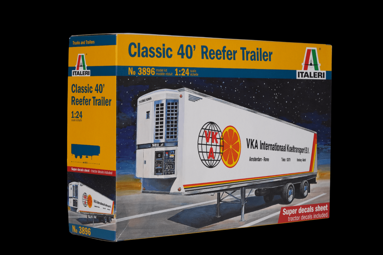 ITALERI 3896 CLASSIC 40' REEFER TRAILER